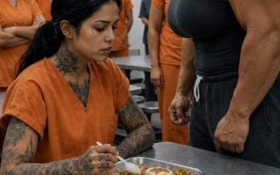 The most feared inmate in the prison decided to humiliate the newcomer by taking away her food in front of all the other inmates.